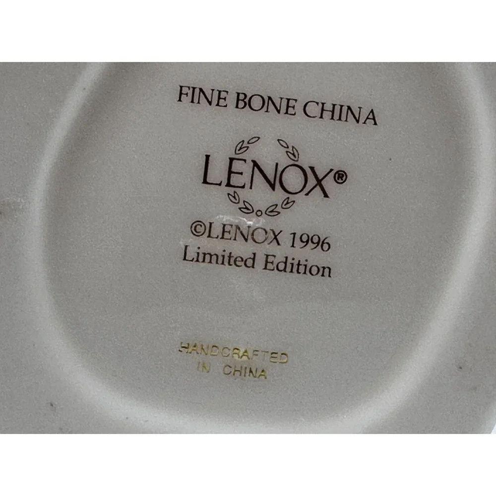 Lenox Angel In‎ Celebration Fine Bone China Nativity VTG Collectible 1986 LE NEW